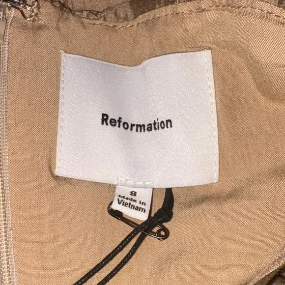 REFORMATION AZURE DRESS - Picture 6 of 7